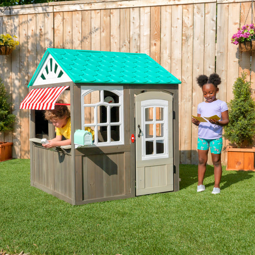 Coastal Cottage Outdoor Playhouse