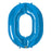 Blue Large Numbered Balloon ( All Numbers Available)