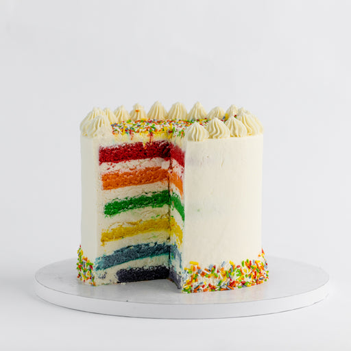Rainbow Sprinkles Cake