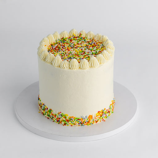 Rainbow Sprinkles Cake