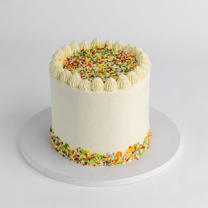 Rainbow Sprinkles Cake