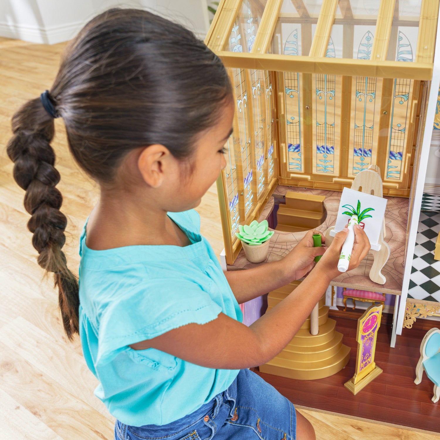 Enchanted Greenhouse Castle