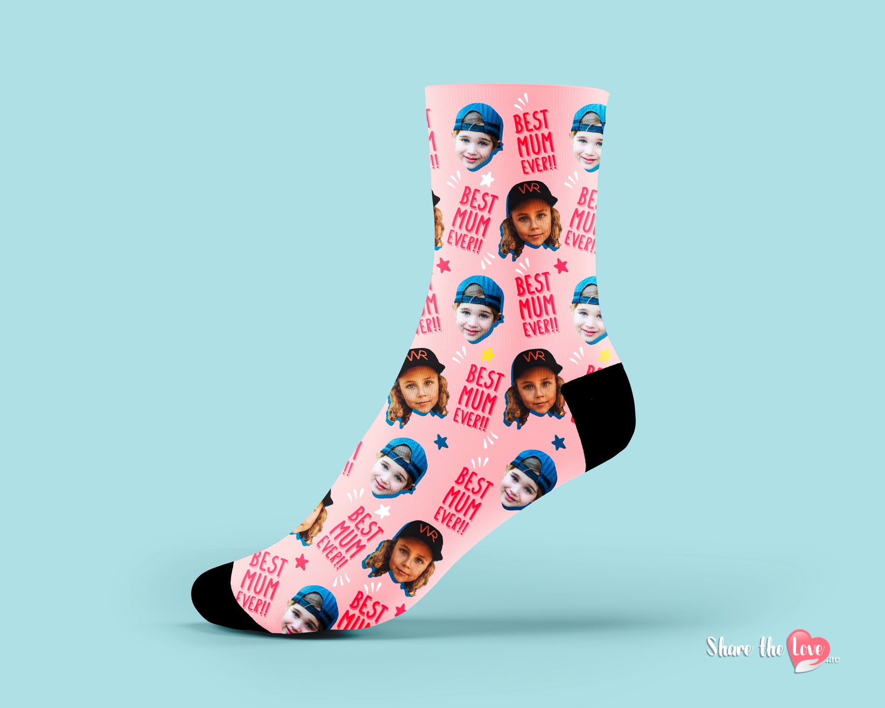 Best Mum Personalised Socks