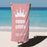 Personalised Towel - Crown Dubai Queen with Name