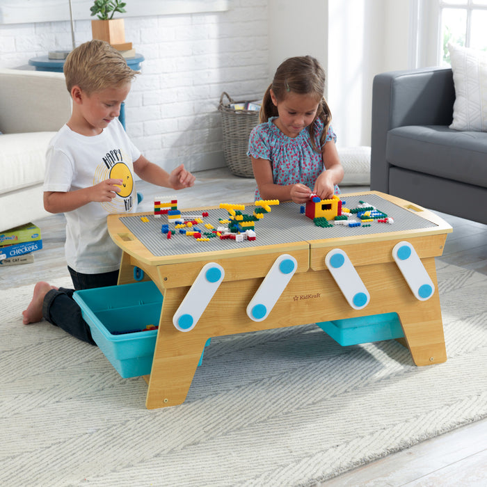 Building Bricks Play N Store Table