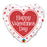 18" Glittery "Happy Vallentine's Day" Balloon
