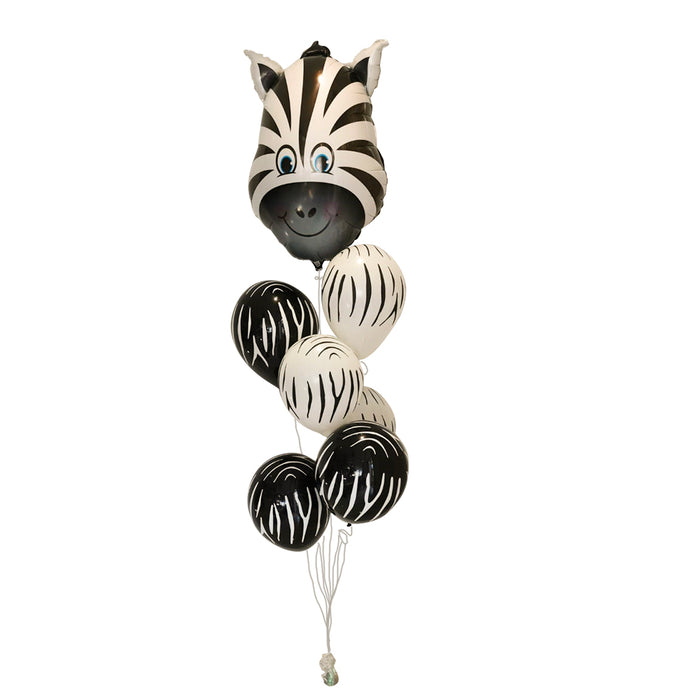 Zebra theme Balloon Bouquet