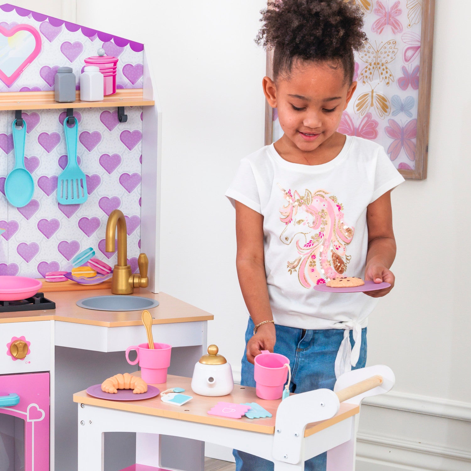 Sweet Snack Time Cart & Play Kitchen