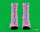 Christmas Pink Personalised Socks