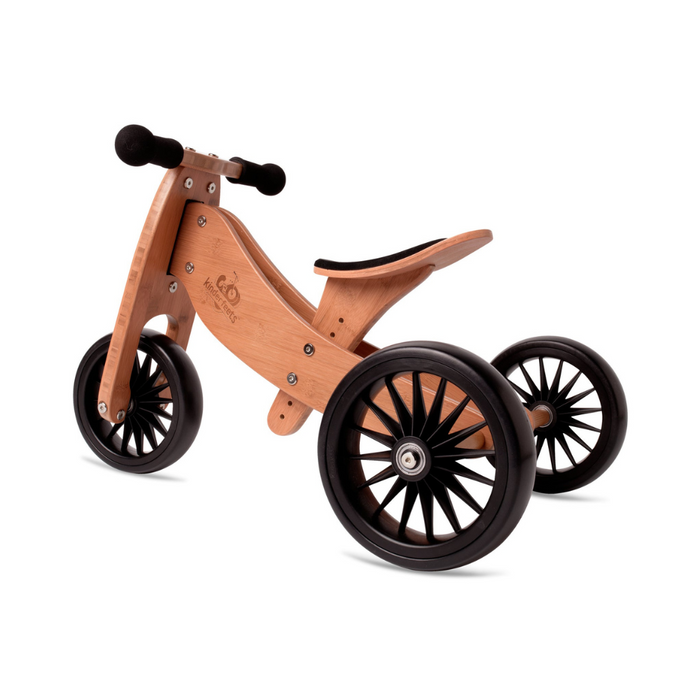 2-in-1 Tiny Tot PLUS Tricycle & Balance Bike - Bamboo