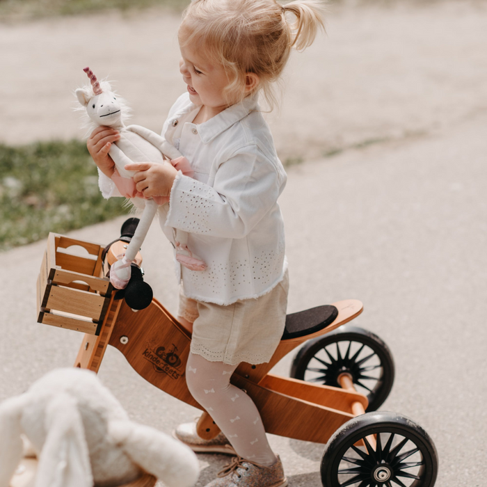 2-in-1 Tiny Tot PLUS Tricycle & Balance Bike - Bamboo