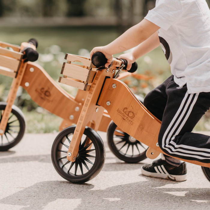 2-in-1 Tiny Tot PLUS Tricycle & Balance Bike - Bamboo