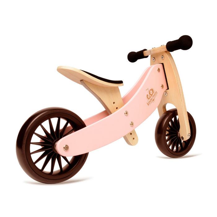 2-in-1 Tiny Tot PLUS Tricycle & Balance Bike - Rose