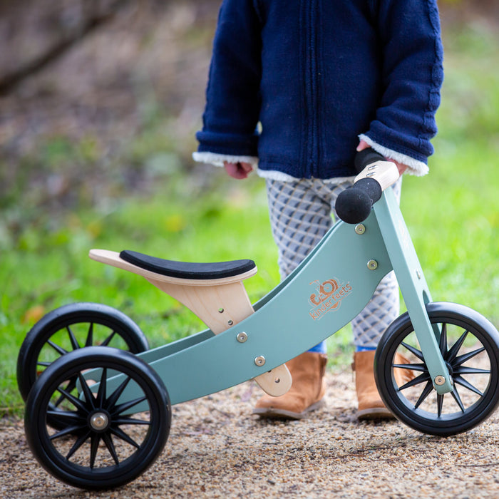 2-in-1 Tiny Tot Tricycle & Balance Bike - Sage