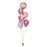 Six Balloon Bouquet-Two Foil & Four Latex Helium Balloons Choose any colour of your choice for all occasions