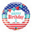 18" Foil Birthday Nautical & Pennants