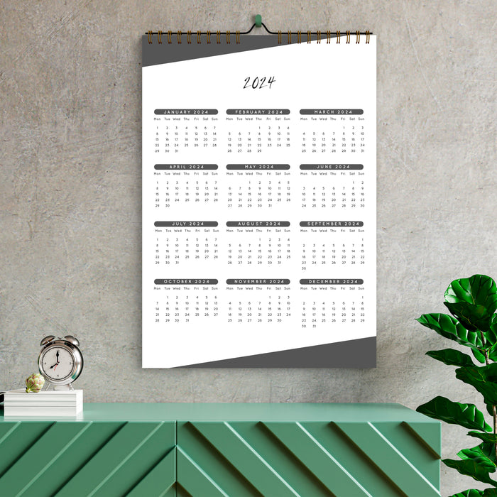 Personlised Wall Calendar - Month