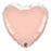 Rose Gold Heart Shaped Helium Balloon