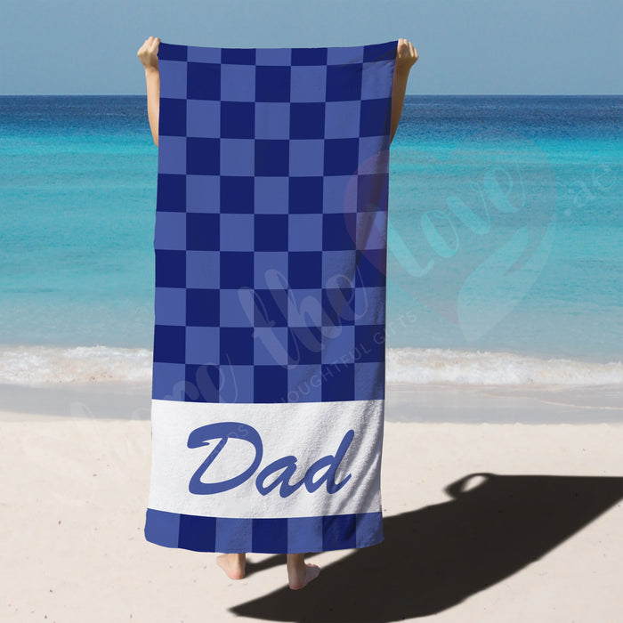 Personalised Towel - Dad Towel