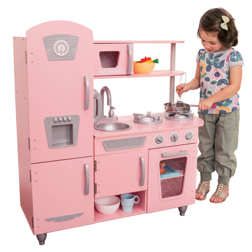 Vintage Play Kitchen - Pink