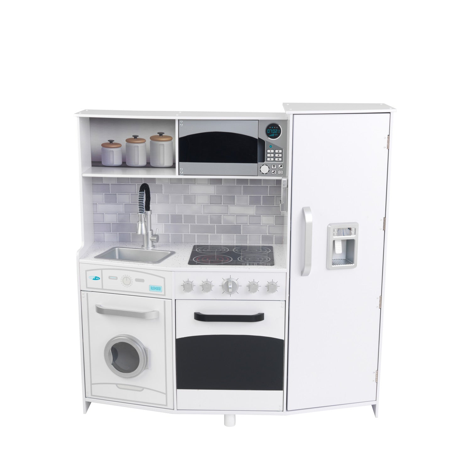 Large Play Kitchen White