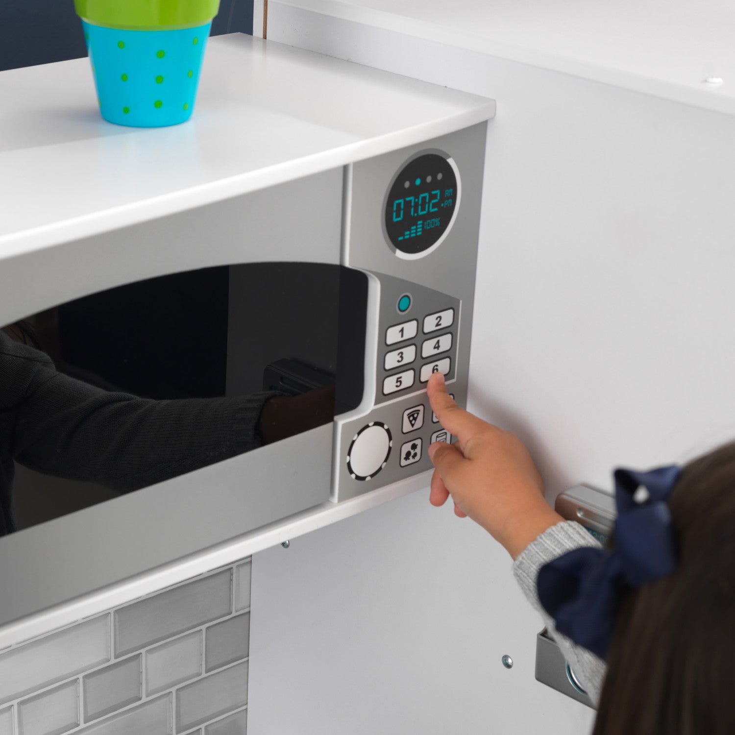 Large Play Kitchen White