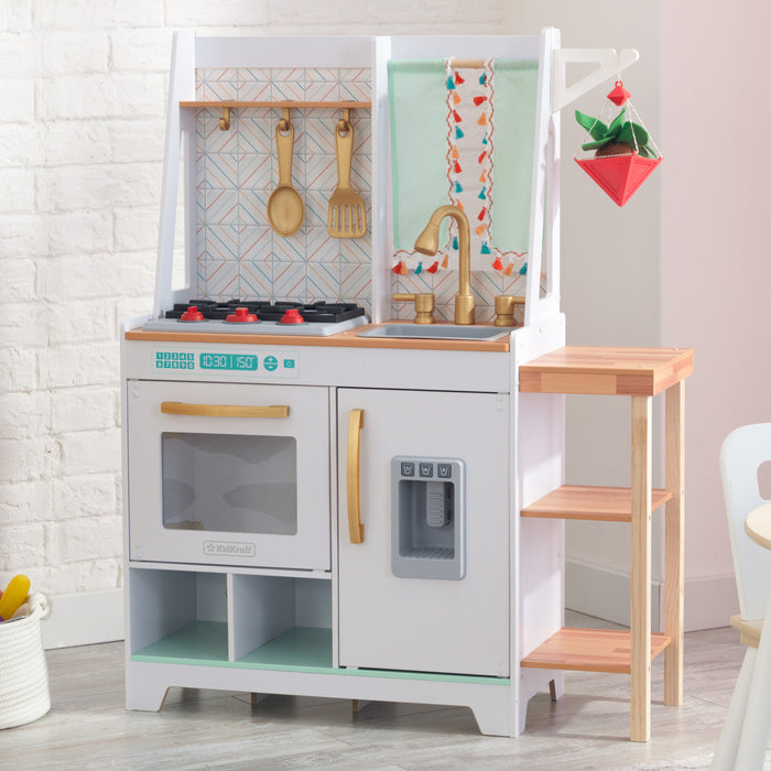 Boho Bungalow Wooden Play Kitchen