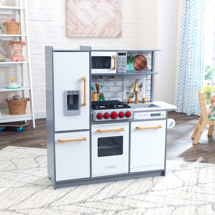 Uptown Elite White Play Kitchen with EZ Kraft Assembly