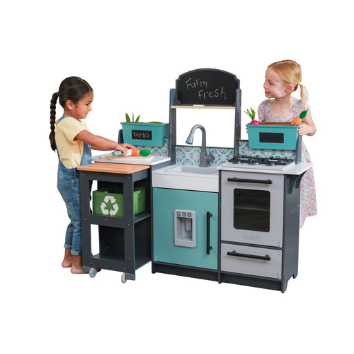 Garden Gourmet Play Kitchen with EZ Kraft Assembly