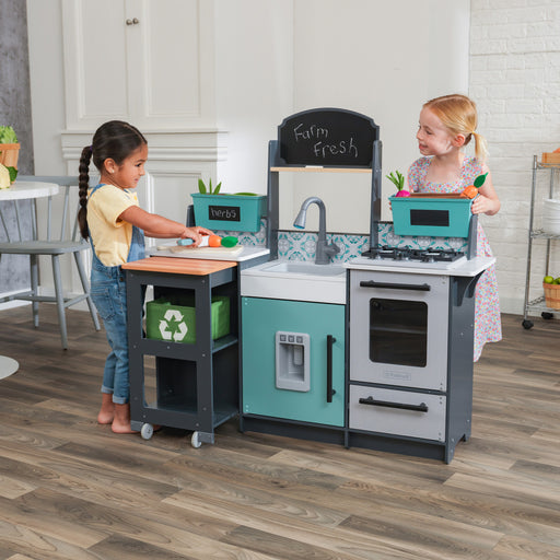 Garden Gourmet Play Kitchen with EZ Kraft Assembly