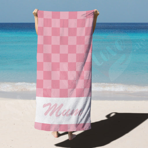 Personalised Towel - Mum Towel