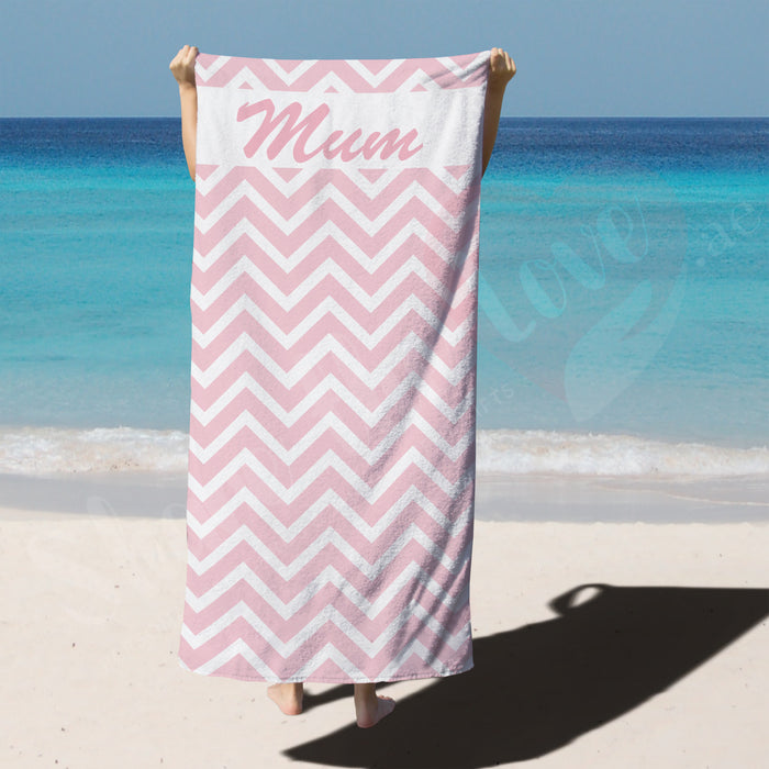 Personalised Towel - Mum Towel