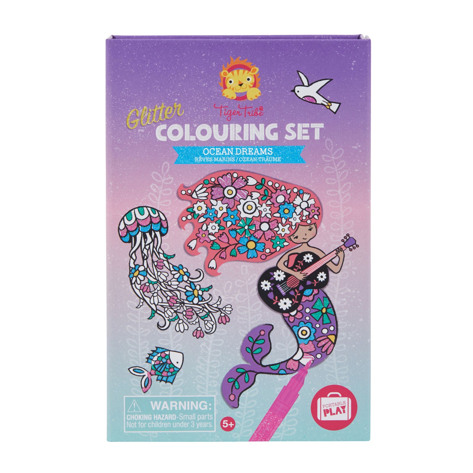 Glitter Colouring Set Ocean Dreams