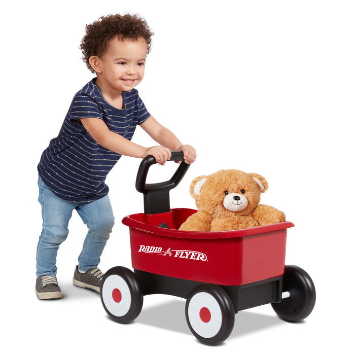 Push & Play Walker Wagon With Teddy Bear