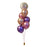 Seven Balloon Bouquet- One foil balloon and six Latex balloons choose any colour!
