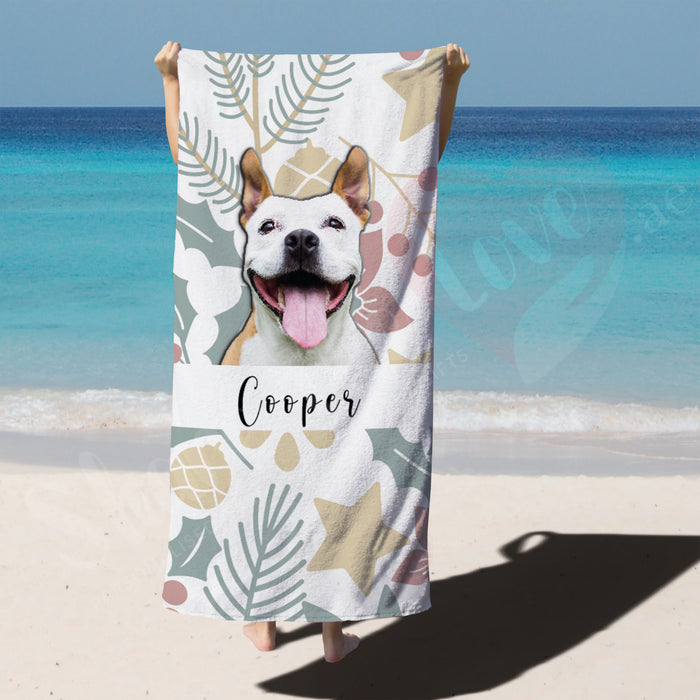 Personalised Pet Beach Towel - 2