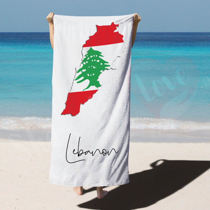 Personalised Towel -  - Flag-2