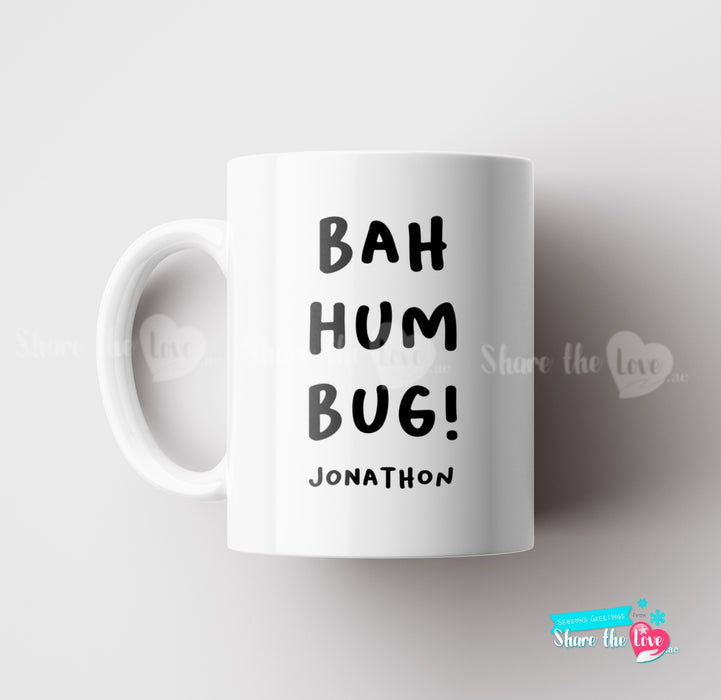Bah Humbug Personalised Mug