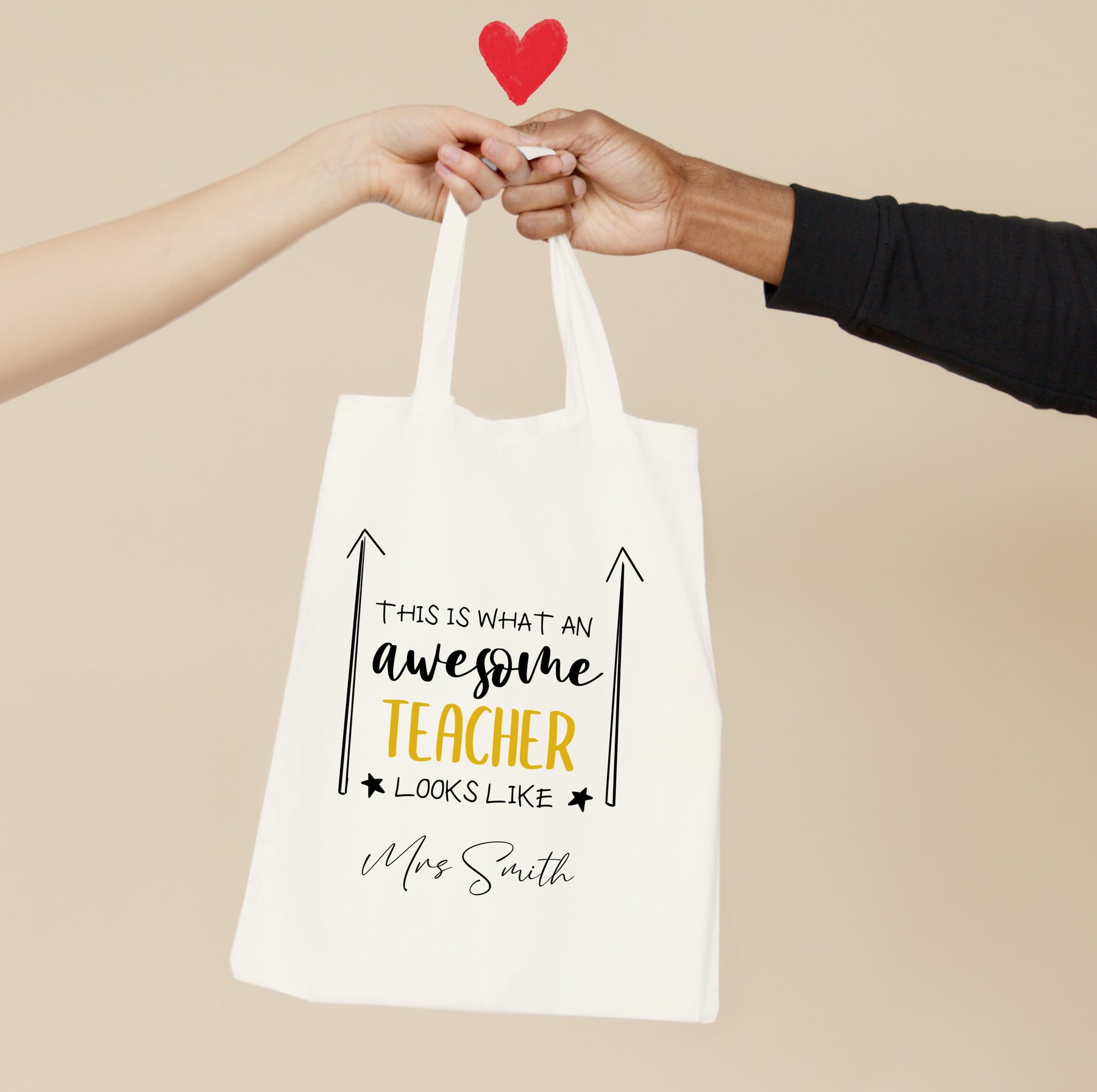 Awesome Teacher Tote Bag