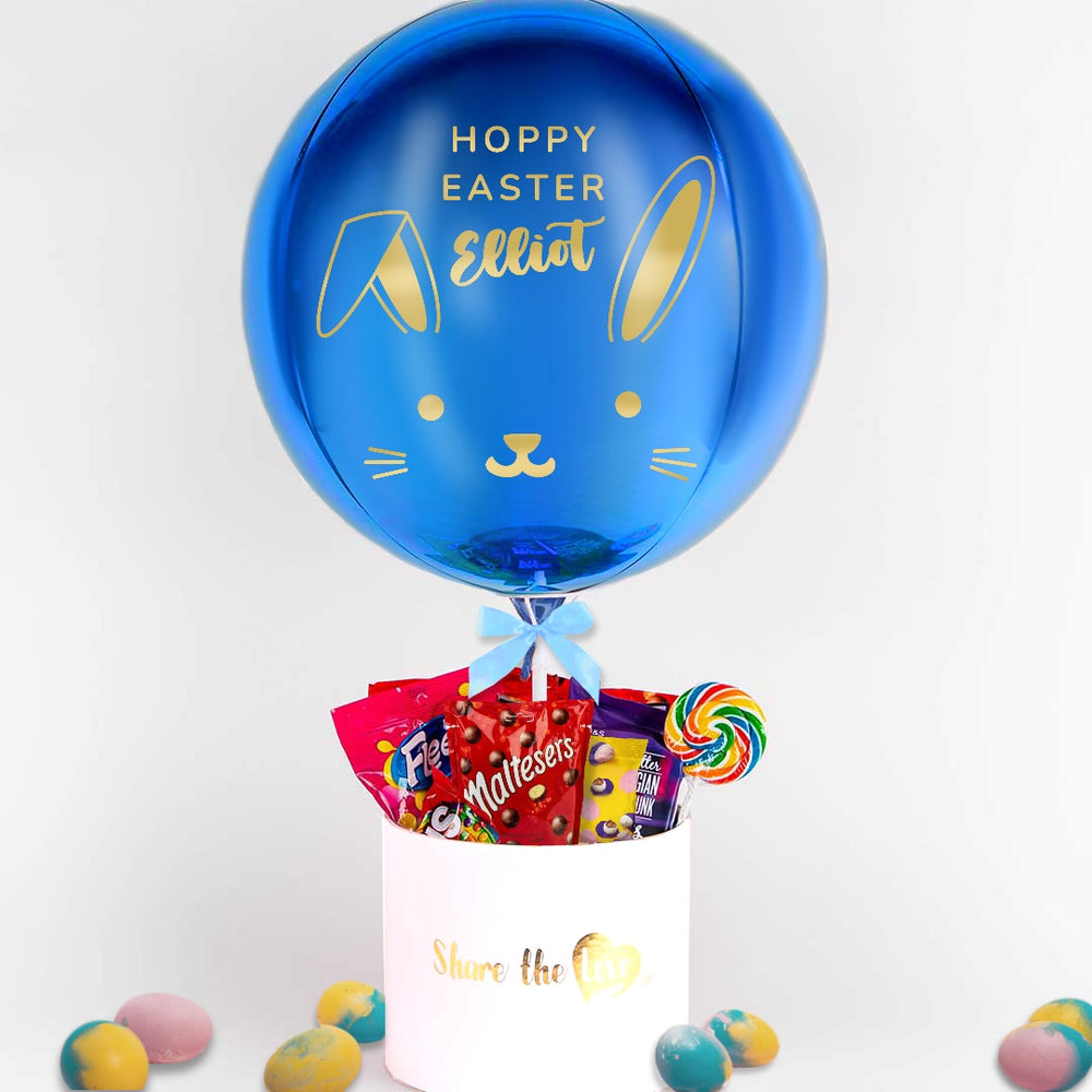 Easter - Personalised Balloon Treat Mix - Bunny Hop