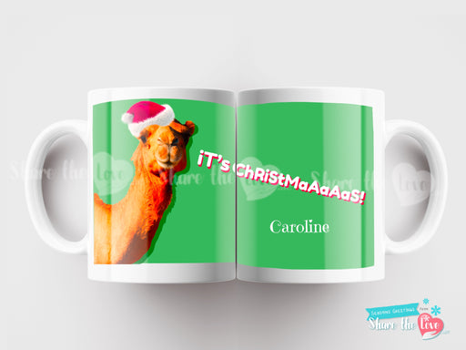 Christmas Camel Mug