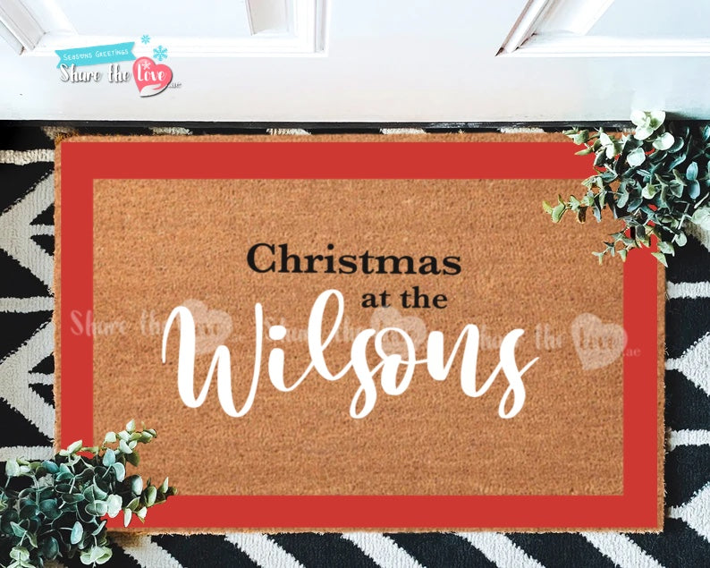 Christmas Doormat Border