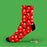 Rudolph The Red Nosed Reindeer Personalised Socks