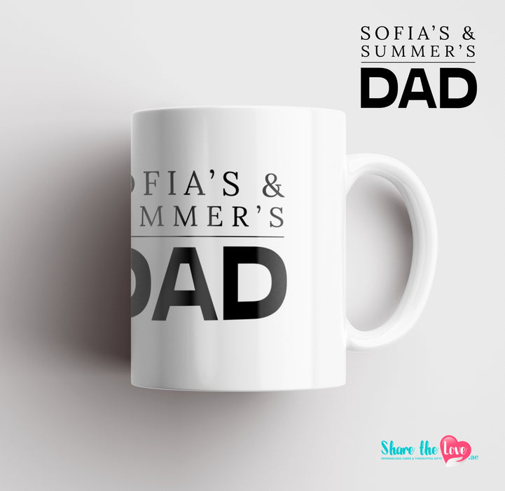 Personalised Dad Mug