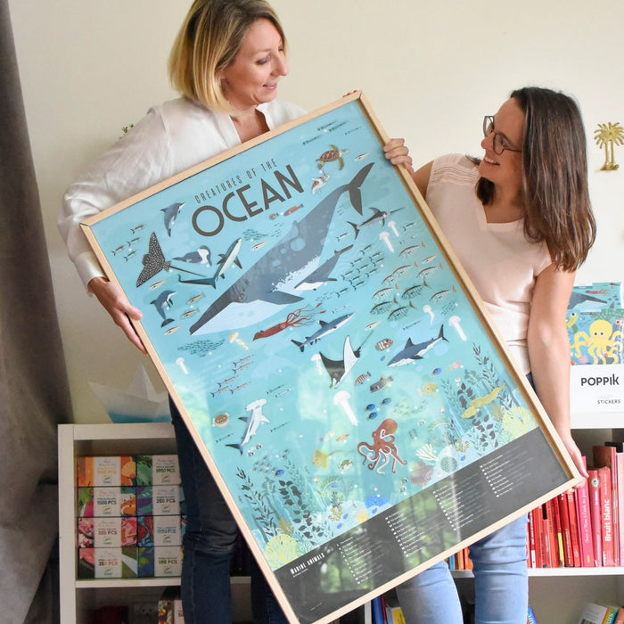 Sticker Poster Discovery - Oceans