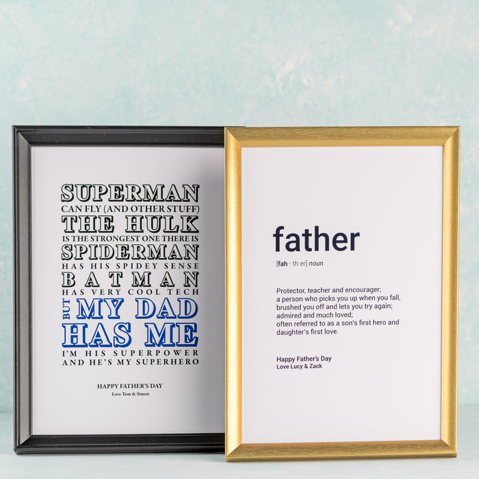 Father's Day Art Frame