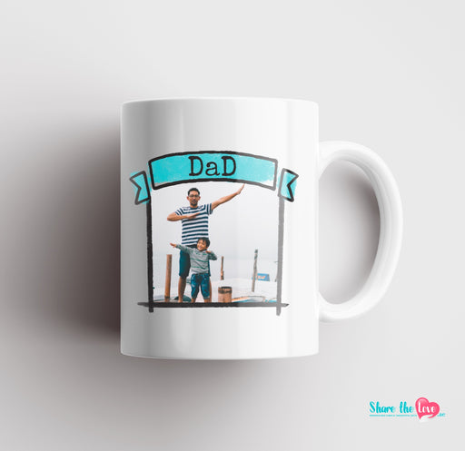 Father's Day Personalised Photo Mug