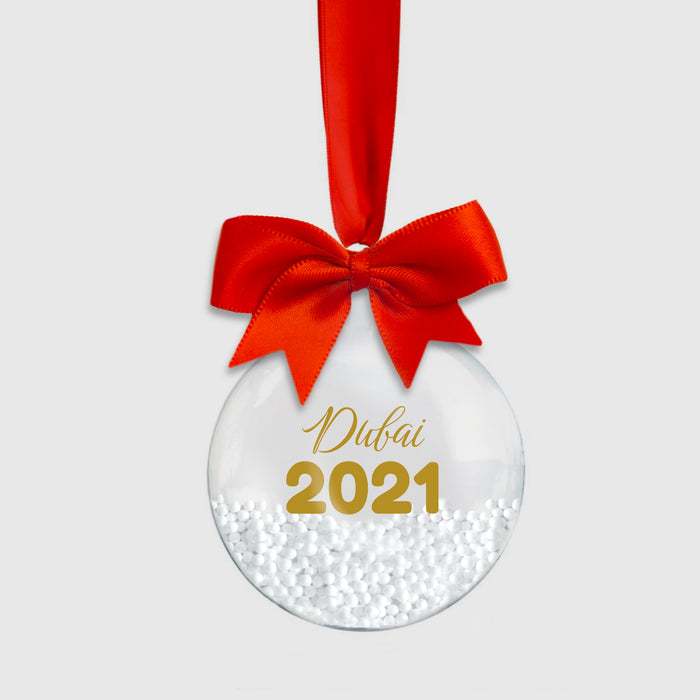 Dubai Year Bauble