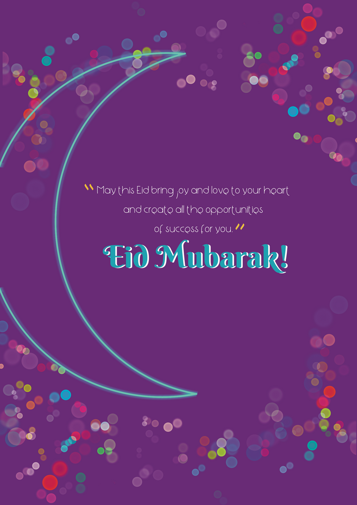 Eid Greeting Card