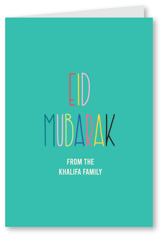 Eid Greeting Card